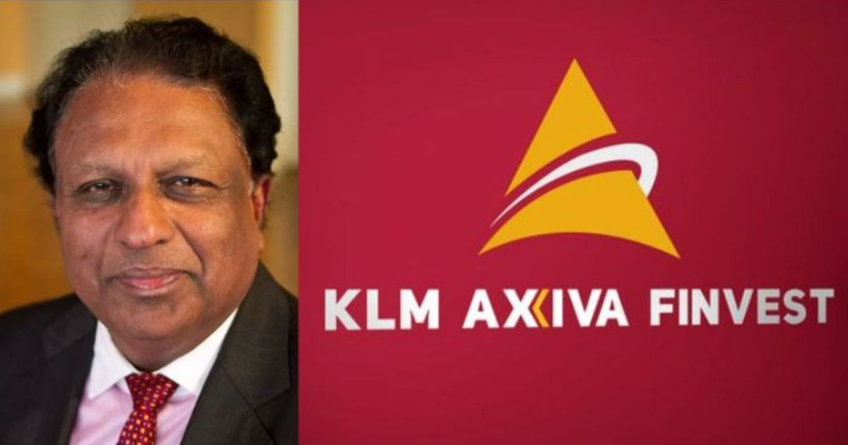 KLM Axiva Finvest Appoints Former Indian Ambassador T.P. Srinivasan as Chairman